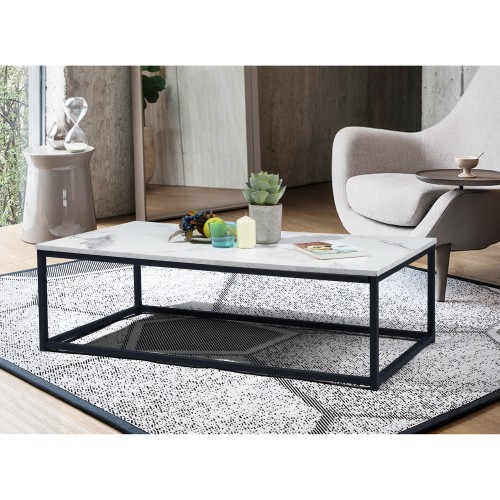 FACTO COFFEE TABLE MARBLE 菲克托 咖啡桌 大理石纹 0500500010426 (3)