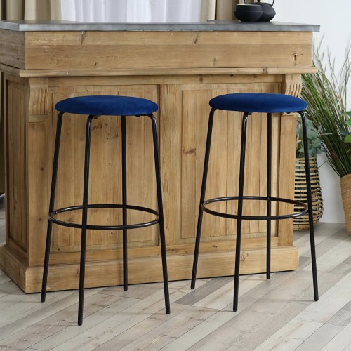 HAMER BARSTOOL DARK BLUE (1)