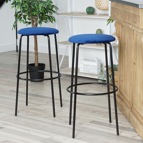 HAMER BARSTOOL DARK BLUE (4)