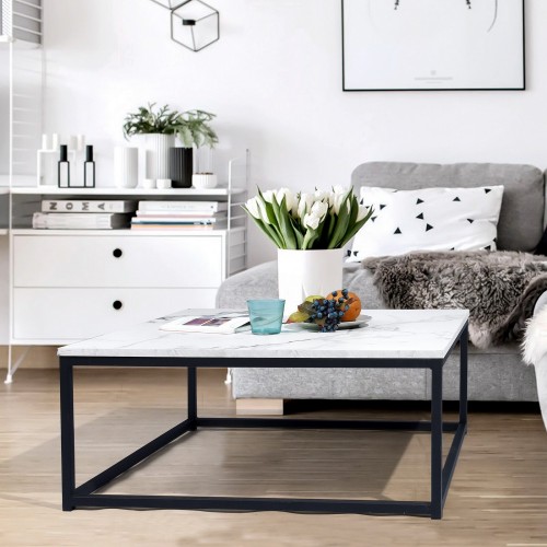 FACTO SQUARE COFFEE TABLE MARBLE 0600100010430 6935653134175 (3)