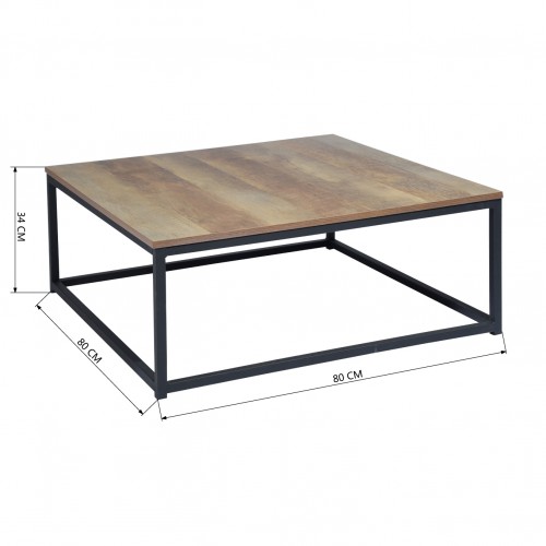 FACTO SQUARE COFFEE TABLE DARK WOOD 菲克托 方形咖啡桌 深木纹 0600100012251 (12)