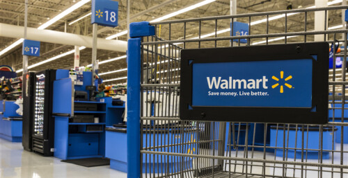 Las Vegas - Circa July 2017: Walmart Retail Location. Walmart is an American Multinational Retail Co