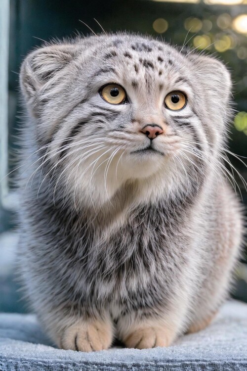 00211 4153659083 a close up of a tusuncat near a tree, looking at viewer, solo, (cute and lovely 1.4