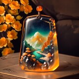 00089-2755503902-a-orange-jadeite_1.3-transparent_1.3-rectangle-pendant-carved-with-mountains-and-rivers--jadeitecarvingcd-with-orange-the