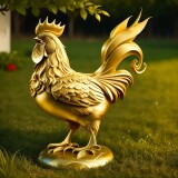 00285-3490546053-a-goldcarvingcd-shiny_1.1-rooster-solo_1.2-standing-in-lawn--no-humans-high-quality-masterpiece-realistic-photoreal