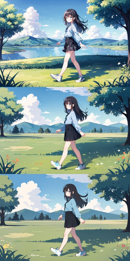 20221021193764-3857540070-masterpiece-best-quality-1girl-solo-long-hair-skirt-outdoors-cloud-black-hair-blue-eyes-shirt-long-sleeves-shoes-sk.jpg