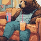 02373-2818936237-a-bear-sitting-on-a-couch-watching-tv-drinking-a-slurpee