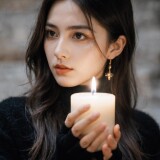 24893-3753132318-xxmix_girla-woman-with-long-hair-and-a-black-sweater-is-holding-a-candle-in-her-hand-and-looking-at-the-camer