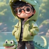 04947-3440812526-pixar1boymale-focussololight_eyesglasseshoodcentre-parting-bangswearing-a-crocodile-suithands-in-pocketsblack-hairbla