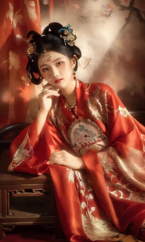 24241490-1125819340-A-captivating-photograph-of-a-girl-dressed-in-exquisite-tang-clothes-laying-gracefully-on-a-traditional-Chinese-bed.-With-one-h.jpg