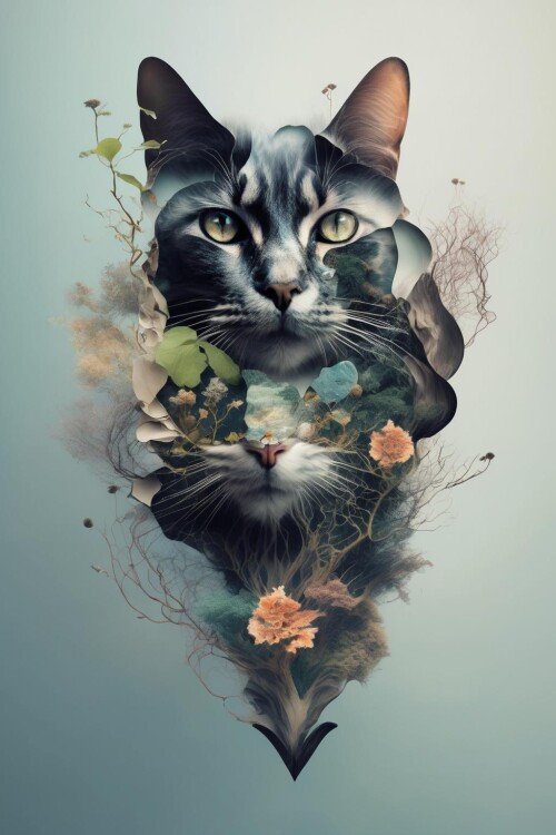 00127-1026814360-_lora_Surreal-Harmony_1_Surreal-Harmony---a-digital-collage-of-a-cats-head-with-elements-of-nature-intertwined.jpg