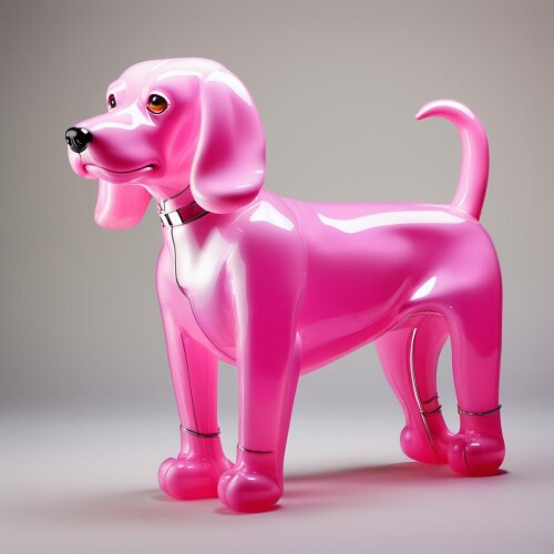 07401 3565568552 lora [XL]jelly 1 1 pink dog