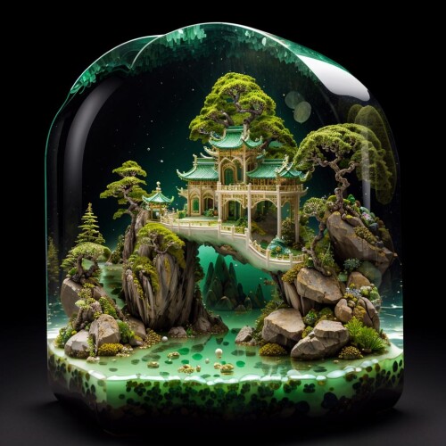 09406-732445809-photorealisticrealiveminiaturebonsai-in-glass-boxindependent-buildinggrassnatureno-humansunderwater_1.3fantasygoldfi.jpg