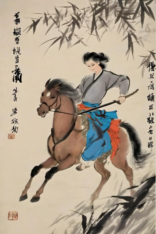 00140-2576824307-liujiyou-chinese-swordman-riding-horse-wind-flying-petals-traditional-media-Bamboo-groves-_lora_liujiyou-000008_0.8_.jpg