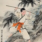 00514-425766876-chinese-ink-painting-traditional-media-liujiyou--1-boy-soloHolding-a-long-stick-martial-art--Shaolin-Temple-long-sleeve