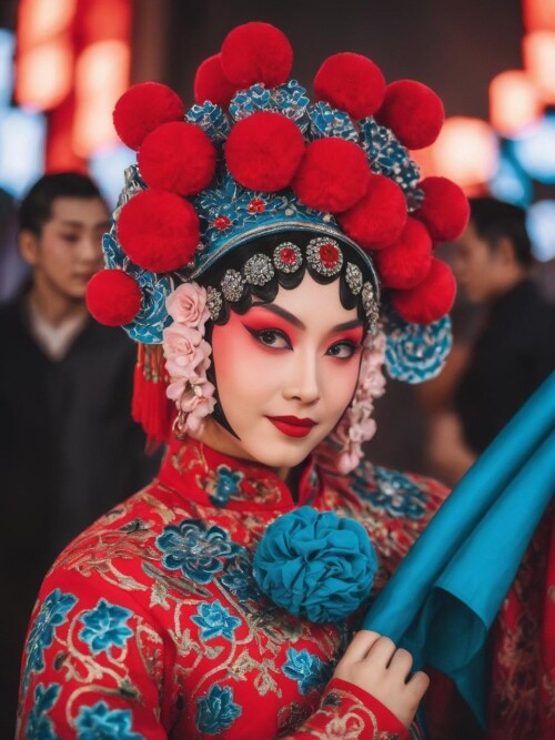 09984-814337371-_lora_chinese-operas_1-000015_0.7_A-woman-in-a-red-and-blue-costume-with-floral-patterns-is-looking-toward-the-audience.-Close.jpg