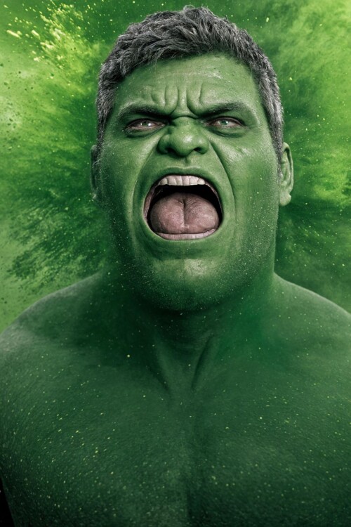 00195 934453101 (engulfed by green powder explosion),hulk (marvel ),very angry expressions,(closeup 